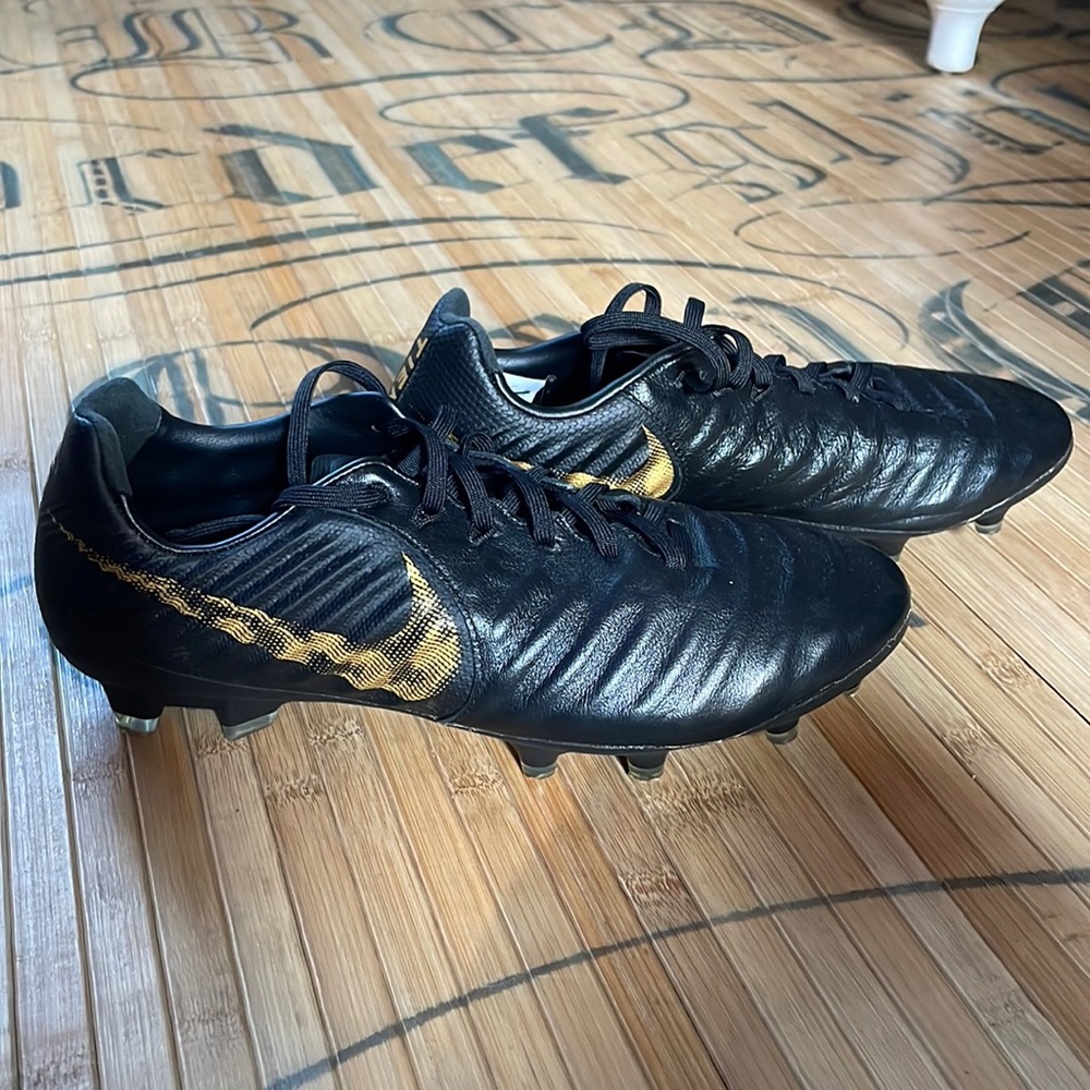 Leather Nike Tiempo Soccer Cleats Gem